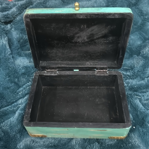 Decorative jewelry box, wooden - Picture 2 of 4